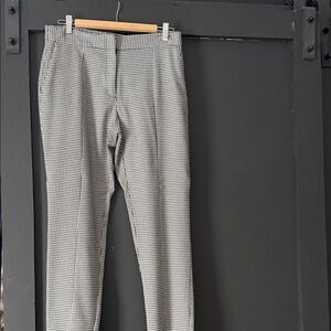 Zara Women’s Herringbone Monochrome Checkered Pants